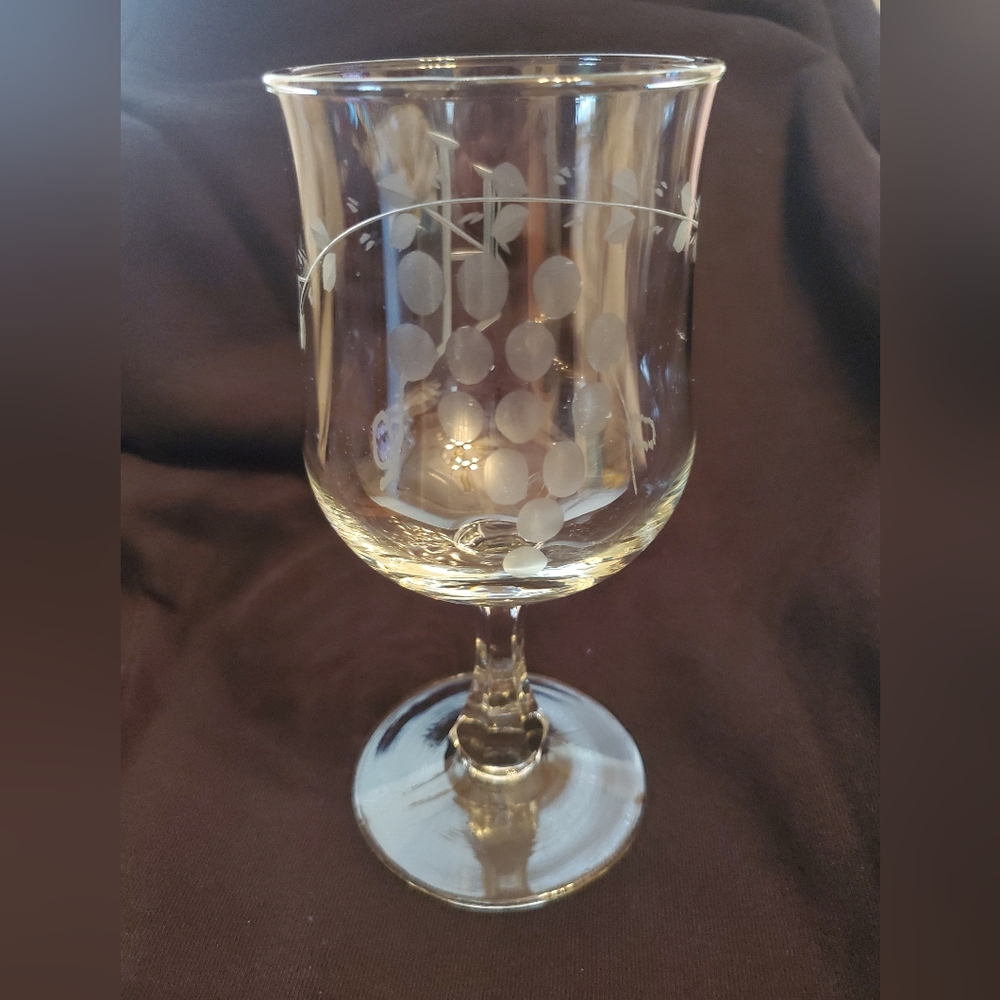 Vintage wine glasses